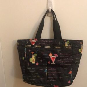 Lesportsac cocktail inspired handbag